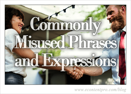 Commonly Misused Phrases and Expressions in the English Language