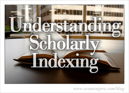 Understanding Scholarly Indexing